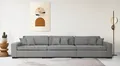 Home affaire 3-Sitzer Skara XXL, Lounge-Sofa XXL mit Federkern-Polsterung, in vielen Bezugsvarianten