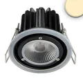 ISOLED LED Einbaustrahler Sys-68 MiniAMP, 8W, 24V DC, 3000K, dimmbar (exkl. Cove