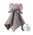 CREVENT Baby Schmusetuch,Plüsch Komfort Schnuffeltuch für Neugeborene,Weich & Waschbar Kuscheltuch Schlaftier für Babys und Kleinkinder,Spielzeug 0+ Monate (Grauer Elefant)