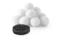 STEINBACH Filter Balls – 040053 – Reinigende Filterbälle für Pools – für Kartuschenfilter Typ A – 70 g