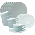 Seltmann Weiden Kaffeeservice, Grün, Keramik, 18-teilig, Rund, 1x1x1 cm, Essen & Trinken, Geschirr, Geschirr-Sets, Kaffeeservice