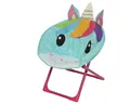 Decoris season decorations Kinderklappstuhl, Klappstuhl / Moonchair Kinder 52x42x48cm Einhorn klappbar