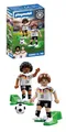 PLAYMOBIL | DFB | Spielerset Karim Adeyemi und Angelo Stiller | Fußball WM Spielfiguren mit Schussfunktion | 72256