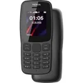 Nokia 106 (2019) Dual SIM schwarz Senior Handy Handy für Schul Kinder Seniorenhandy schwarz