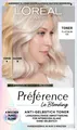 L'ORÉAL PARIS Coloration Préférence Le Blonding Toner, mit pflegender Formel