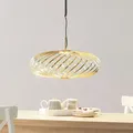 Pendelleuchte Tom Dixon, Spring small, dimmbar, Gold / Messing, für Wohnzimmer, Metall, Design - 24