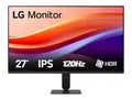 LG Ultrafine 27U411A-B PC-Monitor 27 Zoll (68,6 cm), IPS-Panel, FHD-Auflösung (1920 x 1080), 5 ms 120 Hz, HDR 10, DCI-P3 99% (CIE1931), Lesemodus, neigbar