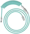 HyperX USB-C Kabel USB-A Stecker, USB-C Stecker Hellgrün, Weiß 6J681AA