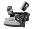 DJI Mic 2 Kabelloses Mikrofonsystem - 2 Sender + 1 Empfänger + Ladeschale - Schwarz