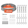 VEVOR 304 Edelstahldrahtseil φ2mm 35,1m Lang 7x7 Drahtseil 2kN Bruchlast