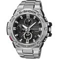 Casio GST-B100D-1AER Herrenuhr G-Steel Solar 53mm 20ATM - Silber/Schwarz