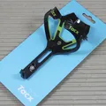TACX CIRO Flaschenhalter - schwarz grün - Carbon mit Fiberglas