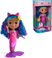 Spin Master Meerjungfrauenpuppe Gabby’s Dollhouse: Der Film – Sing & Shine Meerjungfrau Gabby, mit Licht und Sound