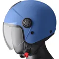 GMS-Moto Gelato Blueberry, Jethelm - Hellblau - S