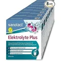 sanotact Elektrolyte Plus (160 Beutel) - Elektrolyt Pulver für Flüssigkeitshaushalt - Kalium & Magnesium für Elektrolytgleichgewicht - 100% Vegan