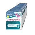 sanotact Elektrolyte Plus (160 Beutel) • Elektrolyt Pulver für Flüssigkeitshaushalt • Kalium & Magnesium für Elektrolytgleichgewicht • 100% Vegan • Hydration • Mit Orangengeschmack