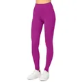 Merry Style Leggings Damen Frauen Hosen aus Viskose MS10-143 (1-tlg) elastischer Bund, atmungsaktiv rosa XXL