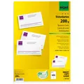 Visitenkarten microperforiert satiniert200 g qm hochweiß 600 Stück SIGEL DP939