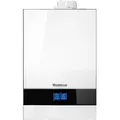Buderus GB192i.2-50, 50 kW Logamax plus GB192i.2 Gas-Brennwerttherme, weiß, Erdgas