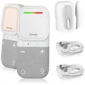 Lionelo Babyphone Babyline 2.2 mit Nachtlicht, Zwei-Wege-Kommunikation, Reichweite bis zu 400 m, Batterie bis zu 12 h, EcoVox Sparmodus, Alarme