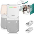 LIONELO Babyline 2.2 Elektronisches Audio Babyphone mit Nachtlicht, Reichweite bis zu 400 m, Zwei-Wege-Kommunikation, EcoVox Sparmodus, Alarme, Batterie bis zu 12 h, Lautstärkeregler