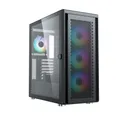 Silentware Air 100 Midi Tower PC-Gehäuse Seitenfenster 4x 120mm A-RGB Lüfter ATX