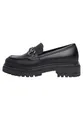 Nero Giardini I411410D Damen-Mokassins Aus Leder - Schwarz 36 EU