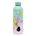 moses. Lovely Planet Isolierflasche aus Edelstahl – 500 ml, doppelwandig, farbenfroh, bruchfest, für Schule & Ausflüge