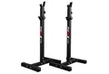 K-SPORT Langhantelstange Langhantelablage I bis 180kg verstärkt zum effektiven Muskeltraining, (Squat-Rack für Langhanteltraining I Kniebeugenständer, Professionelle Fitnessgeräte für Zuhause), Made in EU!