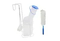Medi-Inn Urin-Flasche PP 1000 ml für Männer milchig, N15554-KUG (Set, mit Betthalter und Reinigungsbürste)