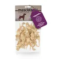 mascota vital – Getrocknete Ziegenhaut für Hunde, Natürlicher Kausnack, Reich an Proteinen, Ohne Zusatzstoffe, Artgerechte Zwischenmahlzeit, Schonend Getrocknet, Kauspaß (Ziegen-Haut 200g)
