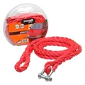 Jumbo Abschleppseil in schwarzer Tasche mit Farben-Einleger, Z (3184021-TD)