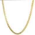 hoplo holzenplotz Edle Venezianerkette Halskette 585-14 Karat Gold Juwelier Qualität, Länge:42 cm, Kettenbreite:1.4 mm