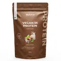 nutri+ Veganes Proteinpulver 3k - Eiweiß Protein Pulver 1kg