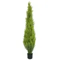 EUROPALMS Zypresse, Leyland, Kunstpflanze, 120cm
