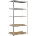 Juskys Lagerregal Basic 200 x 100 x 60 cm Verzinkt