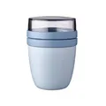 Mepal | Lunchpot mini Ellipse | Nordic blue | To Go Becher | Gefrier-, Mikrowell