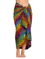 PANASIAM Sarong B013 Rainbowblack, L