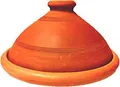 Marrakesch Orient & Mediterran Interior Dampfgartopf Moroccan Tajine Tuareg - 25cm, Lehm (1-tlg), Handarbeit