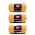 Super Saver Garn zum Stricken und Häkeln, 3erPack, 198 g, Acryl, Nr. 4 Medium...