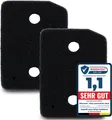 2er Set Filter passt für Miele T1 9164761 Trockner Wärmepumpentrockner Fein-Grob