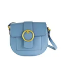 VALENTINO BAGS Ragusa Damen Leder Umhängetasche Schultertasch Blau