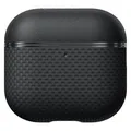 Pitaka Aramid Fiber Magnetic Case Schutzhülle für AirPods 4 schwarz (Kopfhörer Hülle) (APM2404)