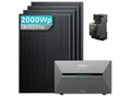 Solarmars® 2000W Balkonkraftwerk mit Speicher, Anker SOLIX Solarbank 3 E2700 Pro - Ohne Halterung