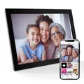 XORO 10,1 Zoll WiFi Digitale Bilderrahmen, 1280x800 HD IPS Touch Display, 16GB Speicher, Automatische Rotation, Teilen Sie Fotos sofort von überall aus
