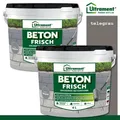 Ultrament Beton Frisch 2x 4 Liter deckende Betonfarbe telegrau gebrauchsfertig