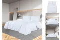 vidaXL Bettwäsche Bettwäsche-Set Weiß 200x200 cm Leichte Mikrofaser