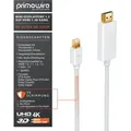 Primewire Mini DisplayPort zu HDMI Typ A Audio- & Video-Kabel, 4K miniDP  UHD 2160p Adapter / Konverterkabel - 1m
