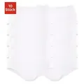 petite fleur Taillenslip (10er-Pack) aus elastischer Baumwolle weiß 52/54
