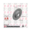 Zimmermann 600.3241.52 Bremsscheibe Hinterachse für Ford MG Vag Audi (faw)